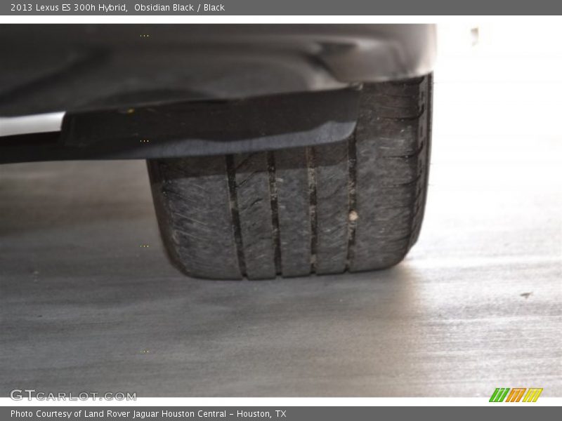 Obsidian Black / Black 2013 Lexus ES 300h Hybrid