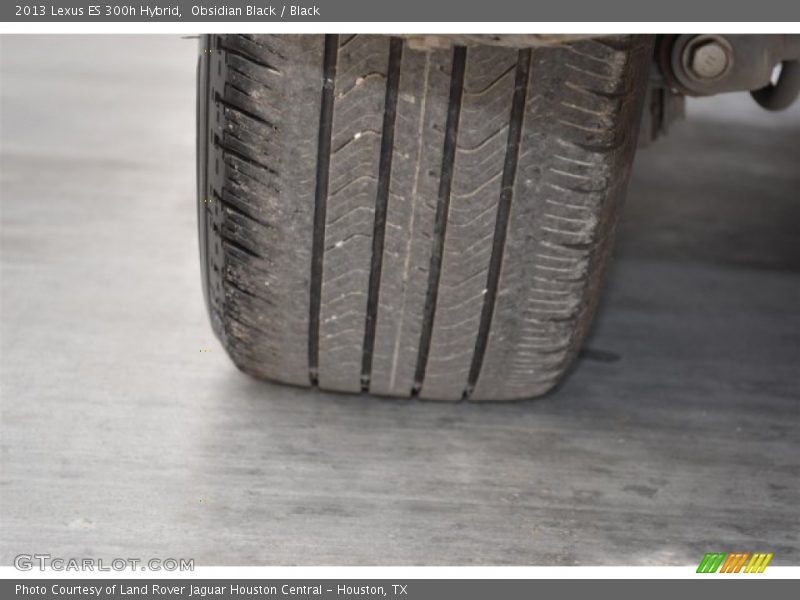 Obsidian Black / Black 2013 Lexus ES 300h Hybrid