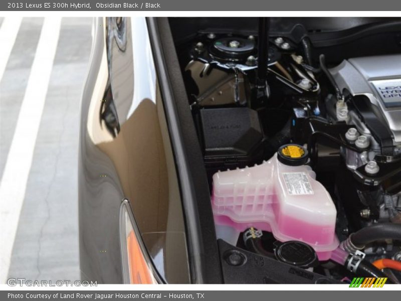 Obsidian Black / Black 2013 Lexus ES 300h Hybrid