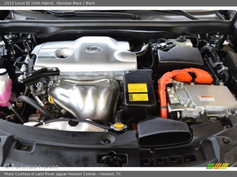 Obsidian Black / Black 2013 Lexus ES 300h Hybrid