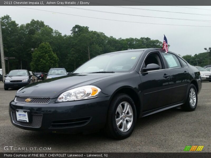 Ashen Gray Metallic / Ebony 2013 Chevrolet Impala LS