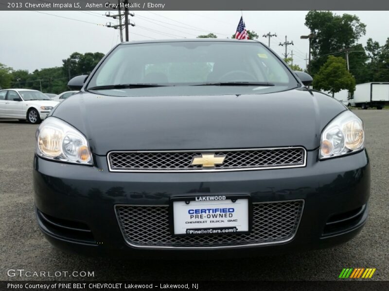 Ashen Gray Metallic / Ebony 2013 Chevrolet Impala LS