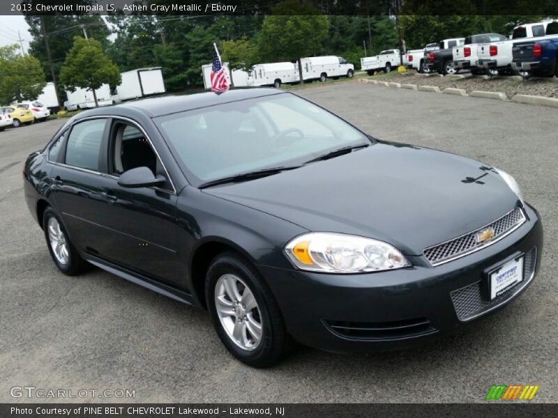 Ashen Gray Metallic / Ebony 2013 Chevrolet Impala LS