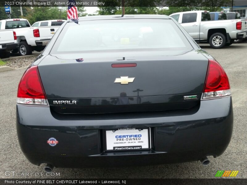 Ashen Gray Metallic / Ebony 2013 Chevrolet Impala LS