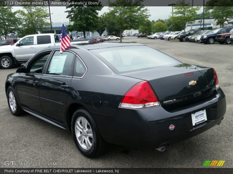 Ashen Gray Metallic / Ebony 2013 Chevrolet Impala LS