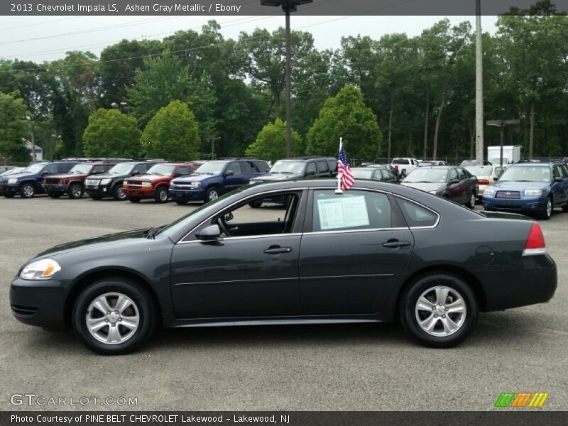 Ashen Gray Metallic / Ebony 2013 Chevrolet Impala LS