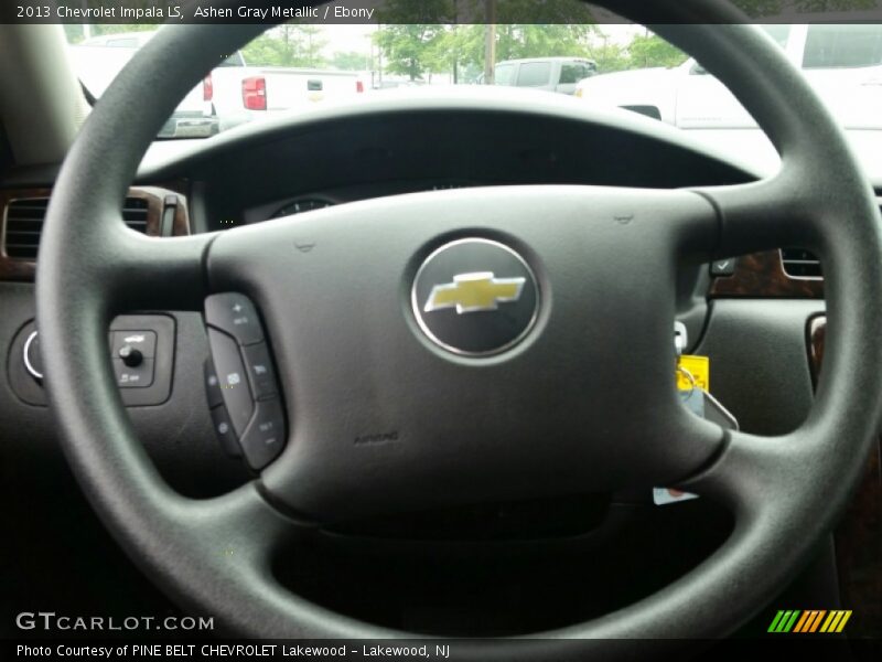 Ashen Gray Metallic / Ebony 2013 Chevrolet Impala LS