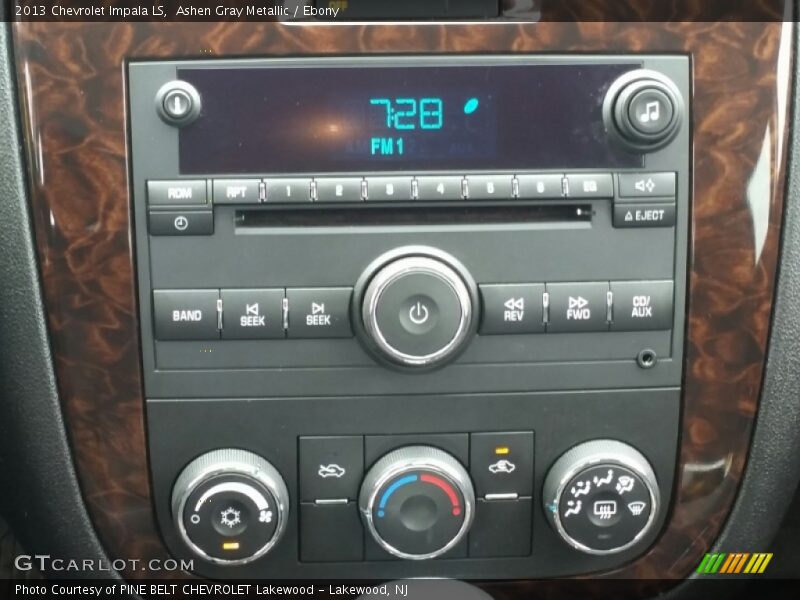 Ashen Gray Metallic / Ebony 2013 Chevrolet Impala LS