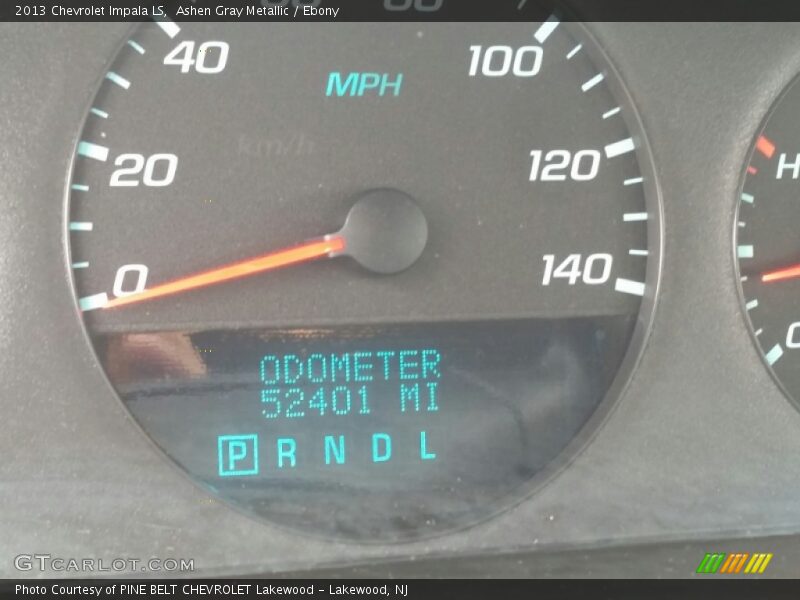 Ashen Gray Metallic / Ebony 2013 Chevrolet Impala LS