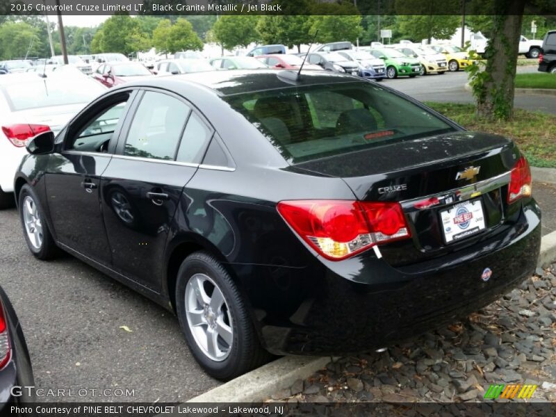Black Granite Metallic / Jet Black 2016 Chevrolet Cruze Limited LT