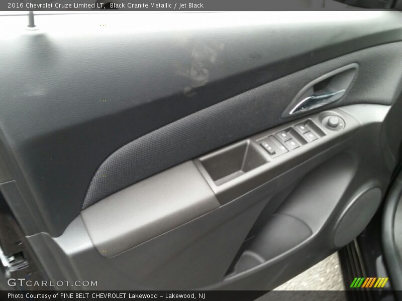 Black Granite Metallic / Jet Black 2016 Chevrolet Cruze Limited LT
