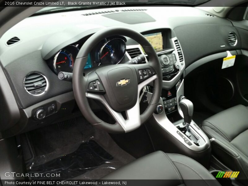 Jet Black Interior - 2016 Cruze Limited LT 