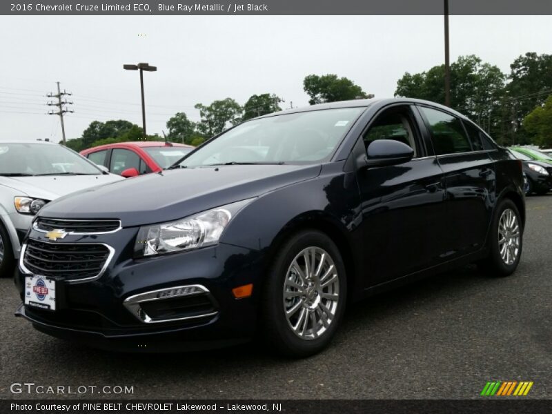 Blue Ray Metallic / Jet Black 2016 Chevrolet Cruze Limited ECO