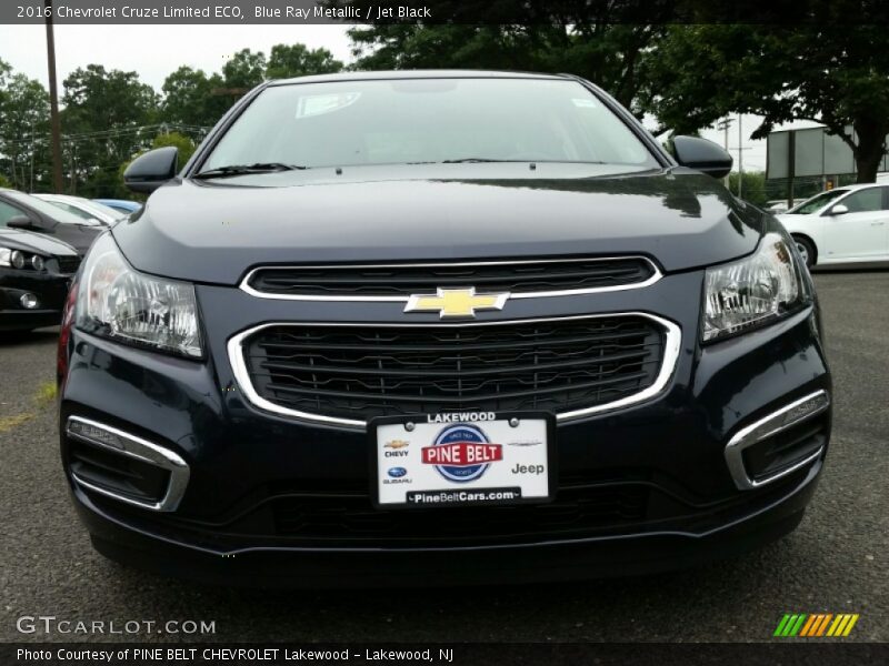 Blue Ray Metallic / Jet Black 2016 Chevrolet Cruze Limited ECO