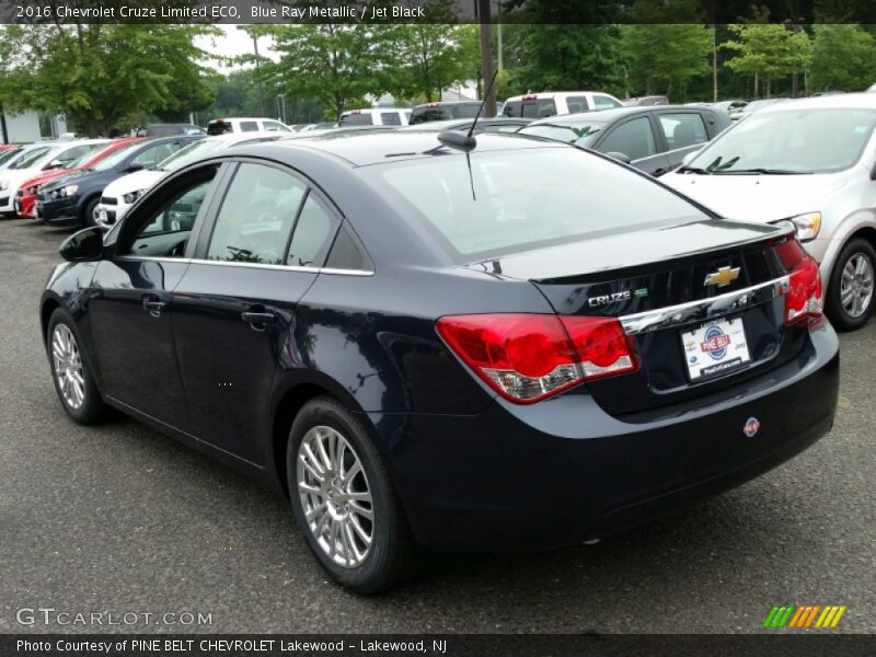Blue Ray Metallic / Jet Black 2016 Chevrolet Cruze Limited ECO