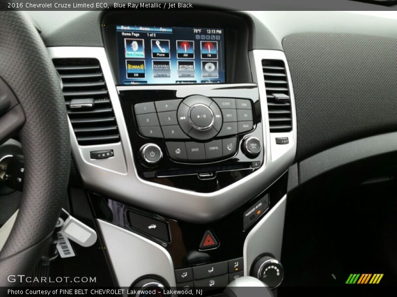 Blue Ray Metallic / Jet Black 2016 Chevrolet Cruze Limited ECO