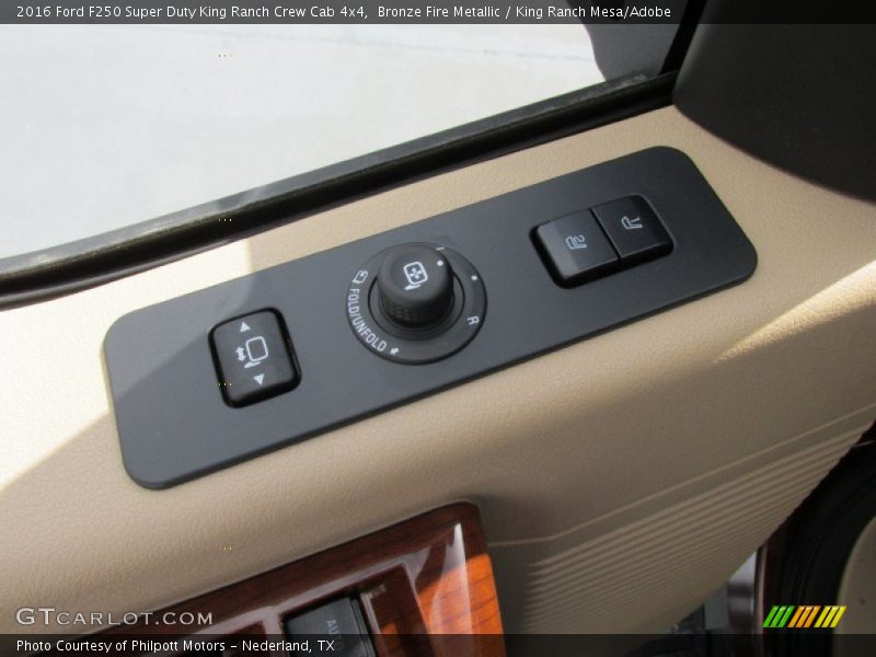 Controls of 2016 F250 Super Duty King Ranch Crew Cab 4x4