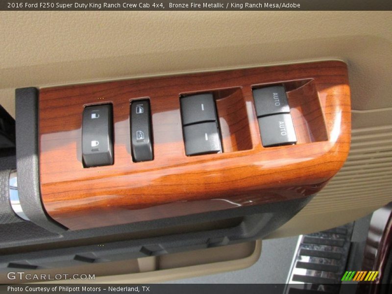 Bronze Fire Metallic / King Ranch Mesa/Adobe 2016 Ford F250 Super Duty King Ranch Crew Cab 4x4