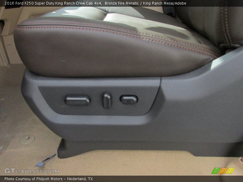 Bronze Fire Metallic / King Ranch Mesa/Adobe 2016 Ford F250 Super Duty King Ranch Crew Cab 4x4