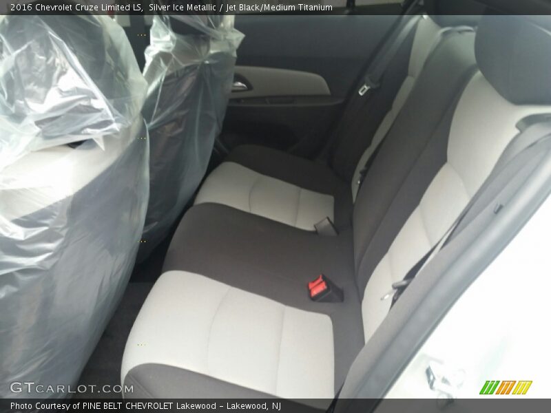 Rear Seat of 2016 Cruze Limited LS