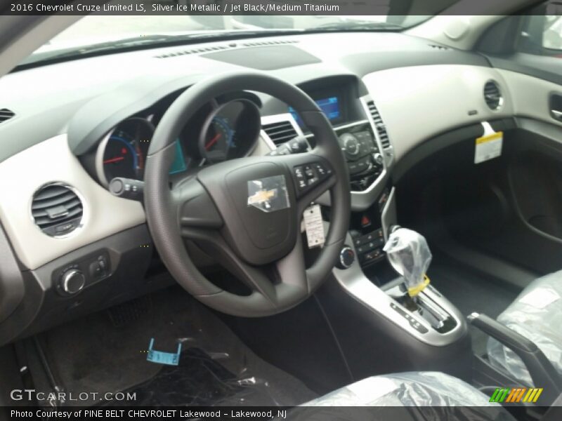 Jet Black/Medium Titanium Interior - 2016 Cruze Limited LS 