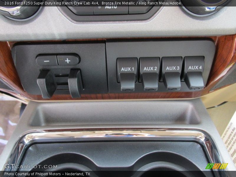 Bronze Fire Metallic / King Ranch Mesa/Adobe 2016 Ford F250 Super Duty King Ranch Crew Cab 4x4