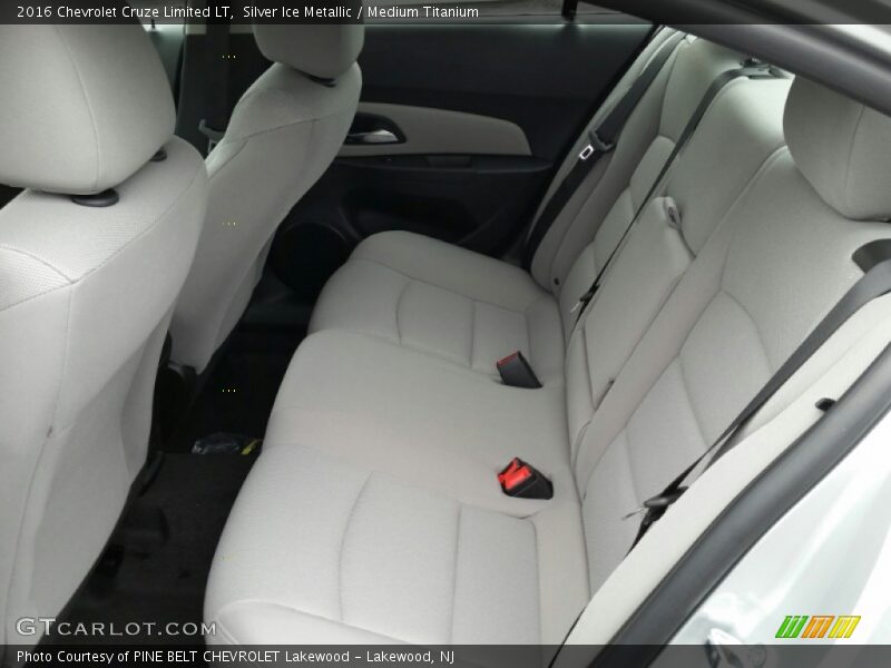Rear Seat of 2016 Cruze Limited LT