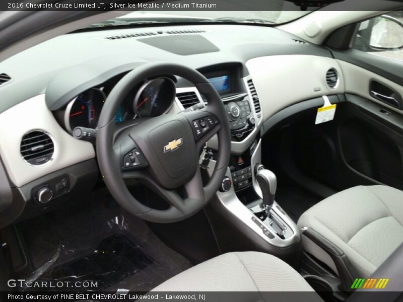 Medium Titanium Interior - 2016 Cruze Limited LT 