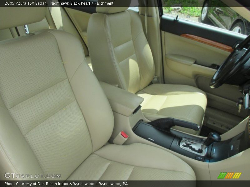 Nighthawk Black Pearl / Parchment 2005 Acura TSX Sedan
