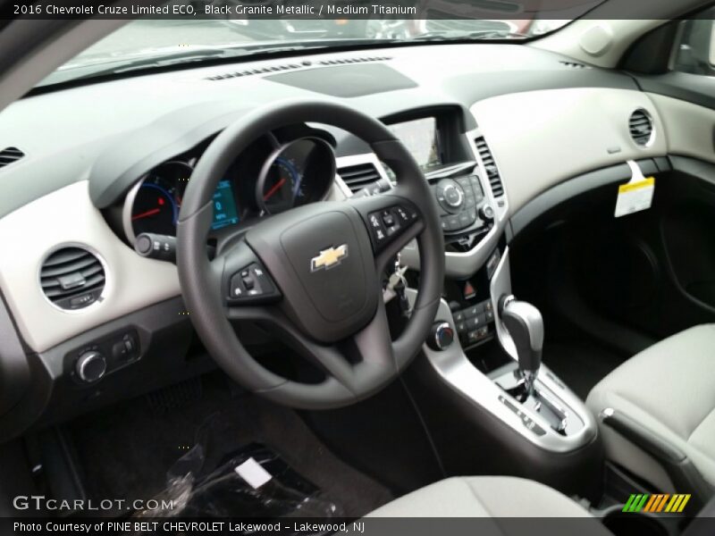 Medium Titanium Interior - 2016 Cruze Limited ECO 