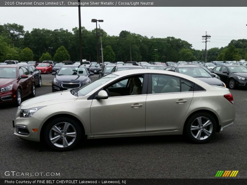  2016 Cruze Limited LT Champagne Silver Metallic