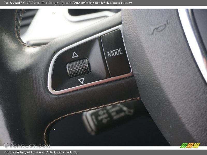 Quartz Gray Metallic / Black Silk Nappa Leather 2010 Audi S5 4.2 FSI quattro Coupe