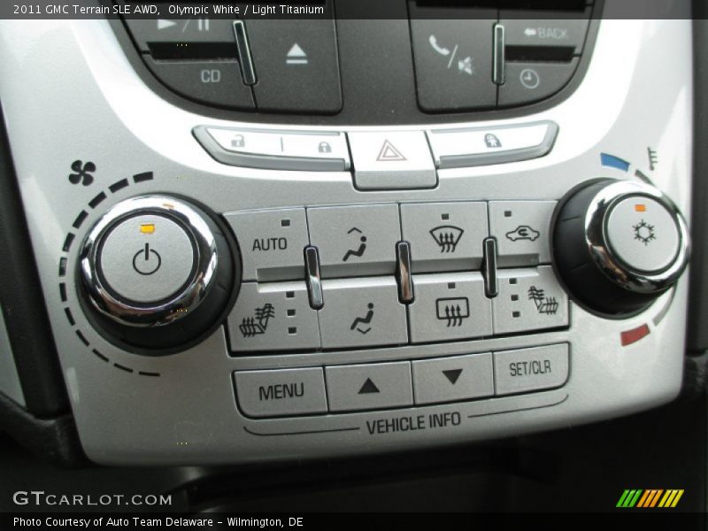 Olympic White / Light Titanium 2011 GMC Terrain SLE AWD