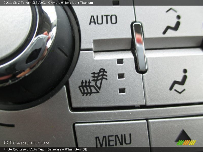 Olympic White / Light Titanium 2011 GMC Terrain SLE AWD