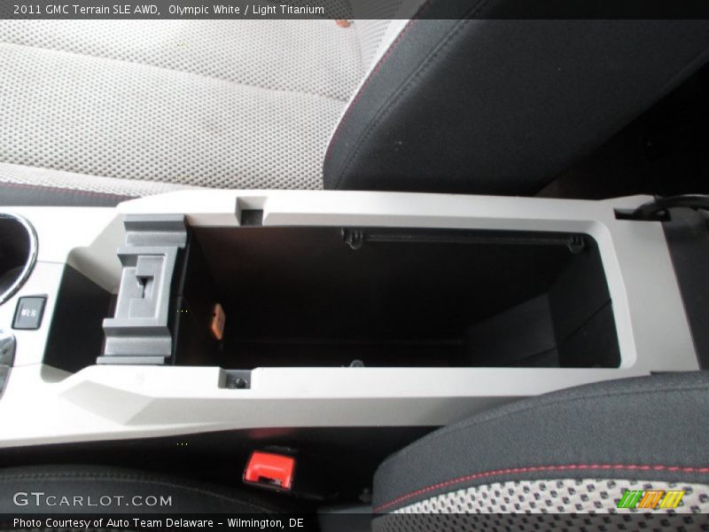 Olympic White / Light Titanium 2011 GMC Terrain SLE AWD