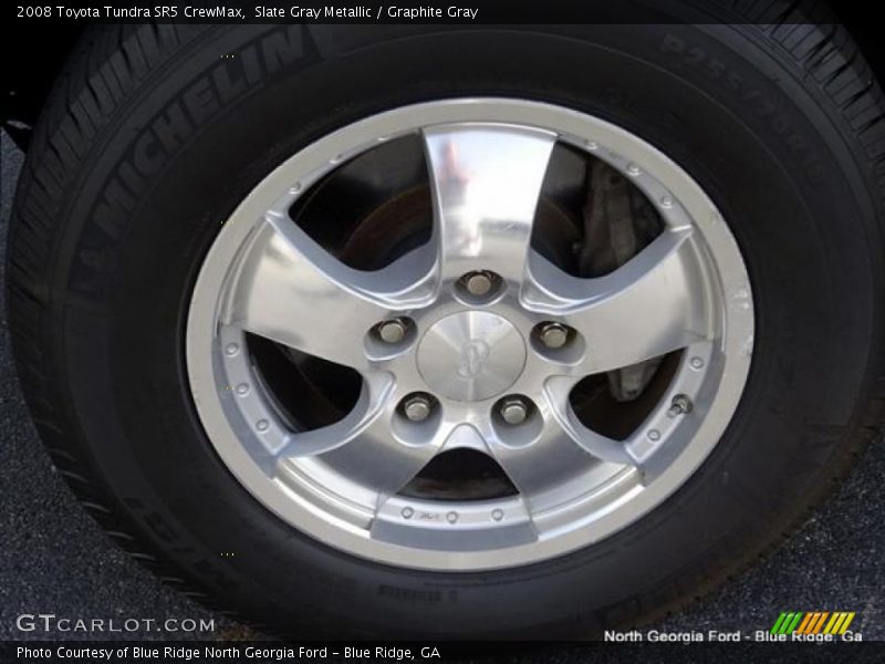 Slate Gray Metallic / Graphite Gray 2008 Toyota Tundra SR5 CrewMax