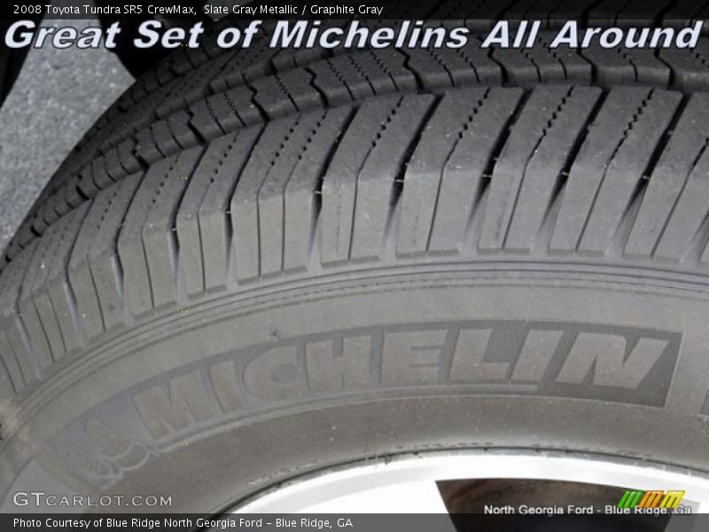 Slate Gray Metallic / Graphite Gray 2008 Toyota Tundra SR5 CrewMax