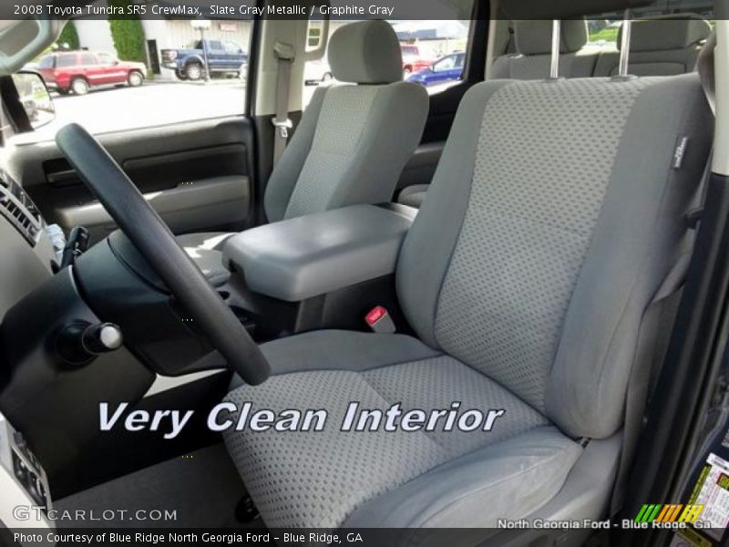 Slate Gray Metallic / Graphite Gray 2008 Toyota Tundra SR5 CrewMax