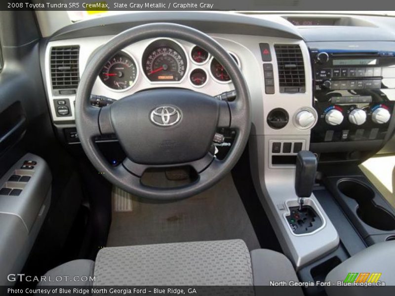 Slate Gray Metallic / Graphite Gray 2008 Toyota Tundra SR5 CrewMax