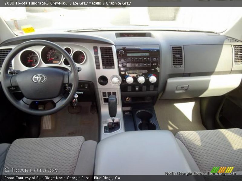 Slate Gray Metallic / Graphite Gray 2008 Toyota Tundra SR5 CrewMax