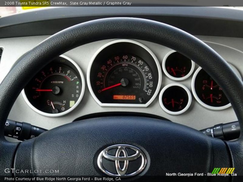 Slate Gray Metallic / Graphite Gray 2008 Toyota Tundra SR5 CrewMax