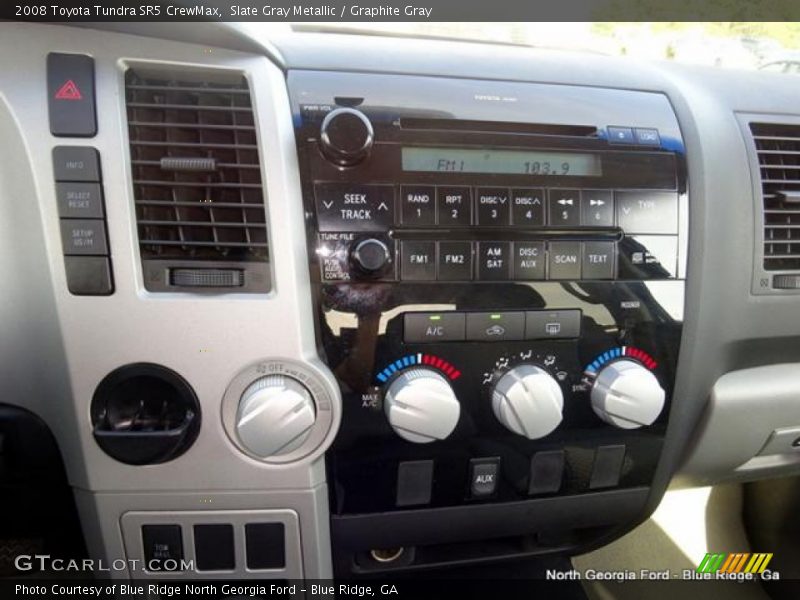 Slate Gray Metallic / Graphite Gray 2008 Toyota Tundra SR5 CrewMax