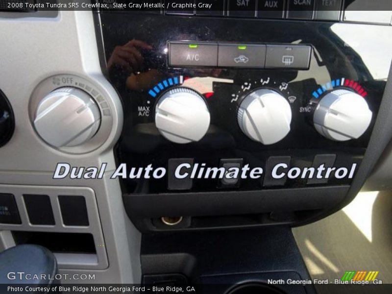 Slate Gray Metallic / Graphite Gray 2008 Toyota Tundra SR5 CrewMax