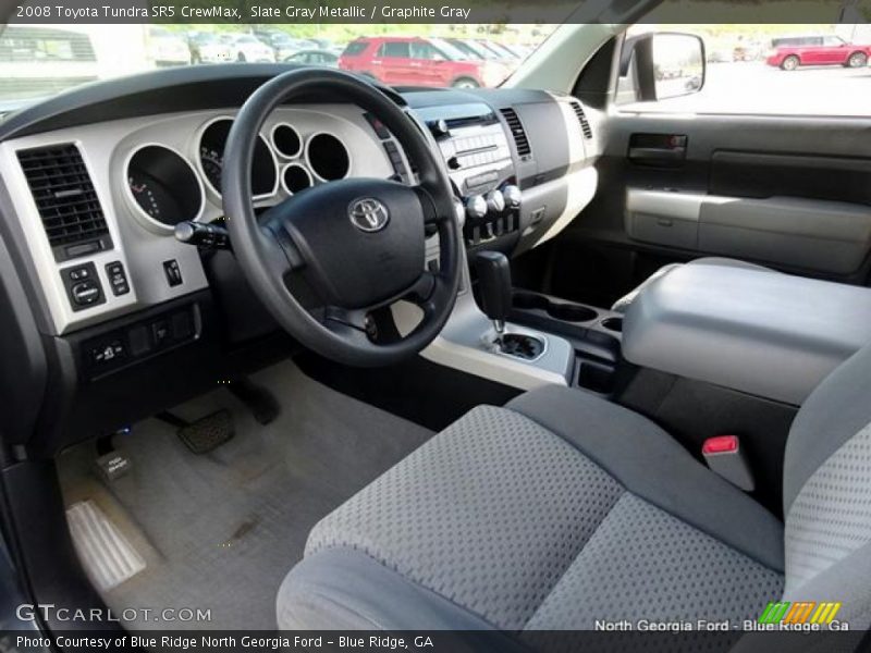 Slate Gray Metallic / Graphite Gray 2008 Toyota Tundra SR5 CrewMax