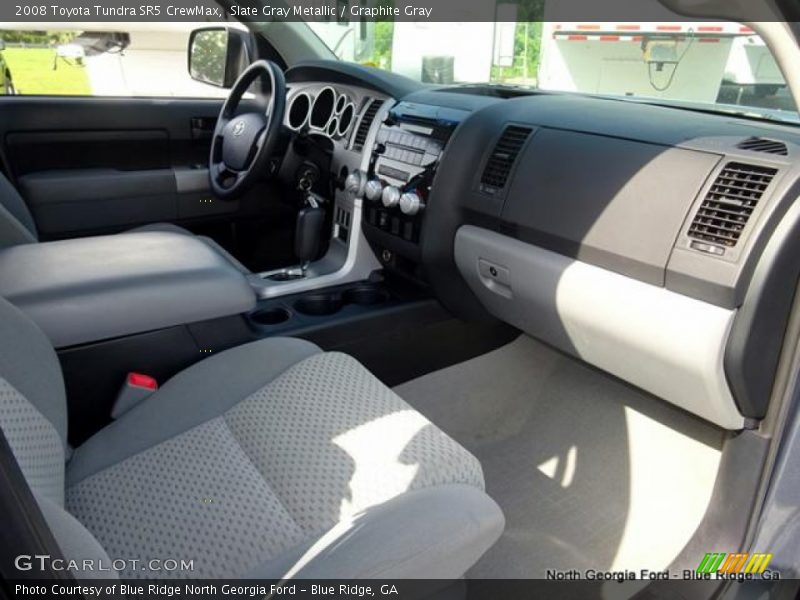 Slate Gray Metallic / Graphite Gray 2008 Toyota Tundra SR5 CrewMax