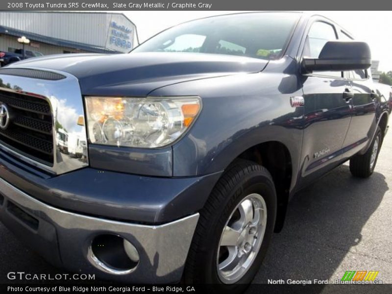 Slate Gray Metallic / Graphite Gray 2008 Toyota Tundra SR5 CrewMax