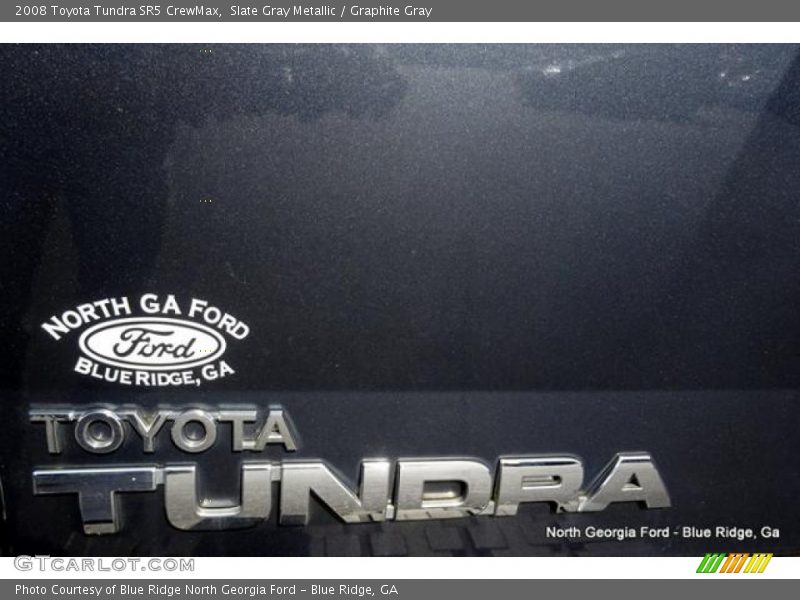 Slate Gray Metallic / Graphite Gray 2008 Toyota Tundra SR5 CrewMax