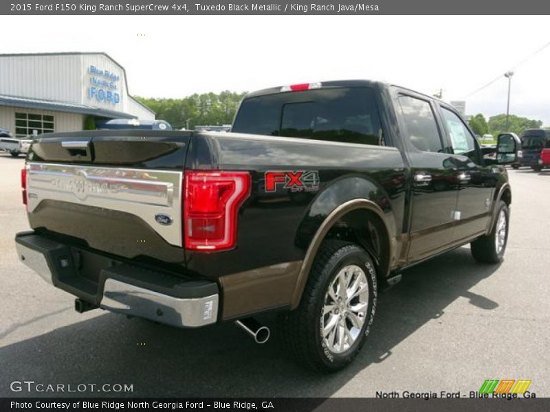 Tuxedo Black Metallic / King Ranch Java/Mesa 2015 Ford F150 King Ranch SuperCrew 4x4