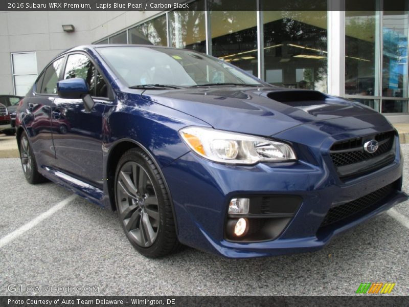 Front 3/4 View of 2016 WRX Premium