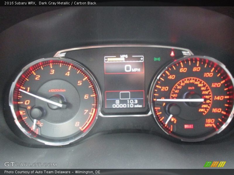  2016 WRX   Gauges